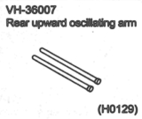 VH-36007 Rear upward oscillating arm