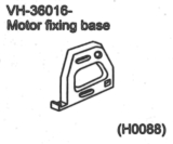 VH-36016 Motor fixing base