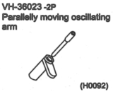 VH-36023 Parallelly moving oscillating arm