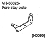 VH-36025 Fore stay plate
