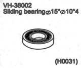 VH-36002 Sliding Bearing 15x10x4