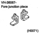 VH-36087 fore junction piece