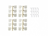 Ruderscharniere 11,2 x 11,2mm 12 Stk
