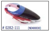 Solo Pro 125 3D Canopy rot/weiß