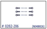 Solo Pro 125 3D Under linkage rod set