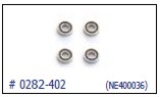 Solo Pro 125 3D Bearing set 681 4 Stk