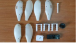 Dynam SR22 weiß Plastik Ersatzteilesatz
