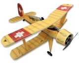 RC-Factory Bücker Jungmeister - Gelb - 775mm