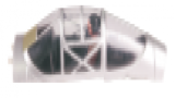 FMS P38 Big Scale Kabine mit Pilot