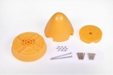 FMS P51 Giant gelb Spinner V2
