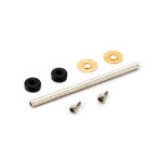 Blade 130 X Feathering Spindle w/O-Rings, Bushings