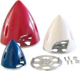 SPINNER PROFI 102MM WEISS - mit Alu Rückplatte