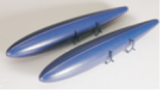 FMS Giant Scale F4U Corsair Öltank blau