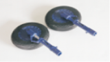 FMS Giant Scale F4U Corsair vorderes Landegestell blau