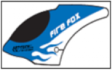 Art-Tech Firefox Haube blau