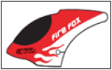 Art-Tech Firefox Haube rot