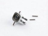 Xtreme Tuning Double Bearing Alu Tail Pitch Slider silber für Blade 130X B130X06