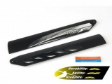 Xtreme Tuning Speed Hauptrotorblätter SCHWARZ für Blade 130X B130X16-BK