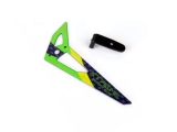 Xtreme Carbon Heckfinne grün Blade 130X B130X13-G
