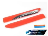 Xtreme Tuning Hauptrotorblätter Rot für Blade 130X B130X15-R