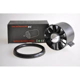 Midi Fan evo Impeller / HET 650-58-1480, komplett montiert, feingewuchtet und ha