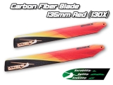 Xtreme XCB135-B Carbon Rotorblätter Blade 135mm Rot