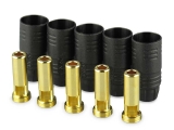 YUKIKING AS150 • 5 x Stecker • Schwarzes Gehäuse • 7mm