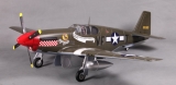 FMS Big Scale P-51B Shangrila V9 grün/rot PNP Set ohne Akku/RC