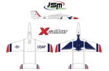 JSM Xcalibur 1855 mm (Thunderbirds Scheme)