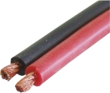 SILIKONKABEL 18AWG/0,8MM² ROT und SCHWARZ JE 1 Meter