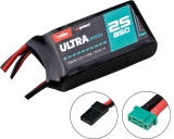 Robbe Modellsport RO-POWER ULTRA LIFEPO4 850MAH 6,6V 25(30)C 2S LIFEPO4 Akku MPX/JR/XH Stecker