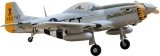 Seagull Models North American P-51D Charolotte´s Chariot II 35cc 180cm incl. Electric Retracts