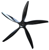 FALCON 24x23 5-BLATT CARBON LUFTSCHRAUBE TURBOPROP