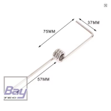 Drath Fahrwerk / Bugfahrwerk 4mm gefedert