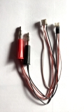 Ladekabel für Akkus mit 3-pol. PH-Buchse - für 2S-Eflite / Blade Lipo Akkus
