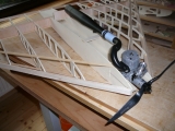 80er Jahre Delta Bausatz 110 cm - Verbrennermodell - CNC Holzbausatz