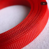 Bay-Tec Gewebe Schutz Schlauch 8mm je Meter - Rot