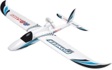 R-PLANES PIONEER EVO 1400mm 2,4 GHz RTF Einsteiger Elektro Segler Blue incl. Dynamic 8 Mode 2 Sender