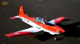 VQ Model Pilatus PC 7 (Swiss ver. ROT/WEISS) Viper 1540mm ARF