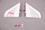 FMS 90mm Super Scorpion Ersatz Höhenruder ROT