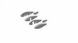 Multiplex Extra 330LX Ersatz Radschuh Set