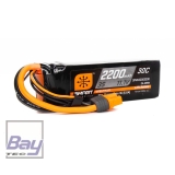 Spektrum 11.1V 2200mAh 3S 30C Smart LiPo Battery: IC3