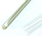 Bay-Tec Bügel-Folie - Transparent Klar - Breite 64cm - je m