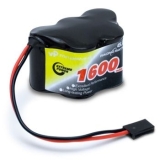 Empfänger Akku NiMH 6,0V 1600mAh Hump