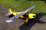 VQ-Model Aircraft J3 - CUB U.S. ARMY Yellow U.S. ARMY 46 size EP-GP - ARF - 1620mm