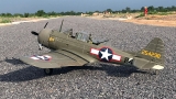 VQ-Model A-24 Banshee (Dautless SBD) .46 1540mm EP-GP mit Piloten und Waffen – ARF