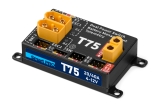 KAVAN Smart PRO T75 Doppelbatterie-Weiche 20A mit Telemetrie-Expander - KAVAN/FrSky Fport, Duplex EX, Futaba S.BUS2, Multiplex MSB, Graupner Hott, PowerBox P2Bus (Strom, Spannung, Kapazität für beide Eingänge)