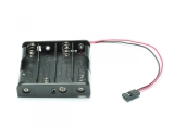 Batterie Box 4 x AA (flach) mit JR Buchse