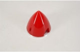 Irvine Spinner 75mm - Rot - mit Alu Rückplatte