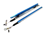 Elektrische Störklappen 440mm (Paar) 4,8 - 8,4V blau eloxiert